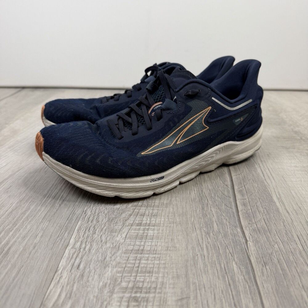 Altra Torin 6 Womens Sz 9 US Navy Blue Road Running Shoes Sneakers ALOA7R78447 F